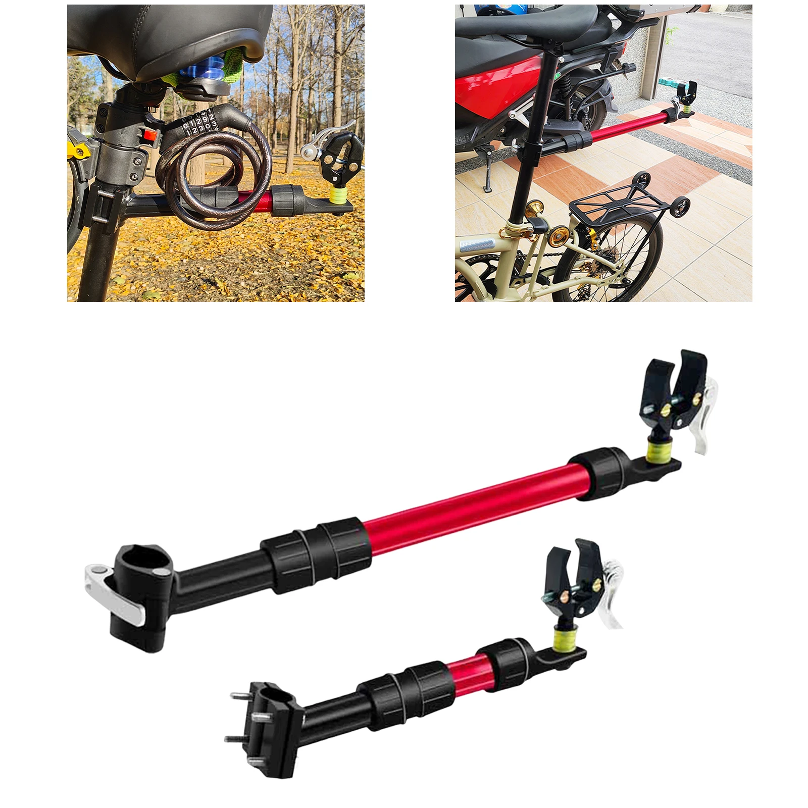 Fahrrad Anhänger Verbindungsstange Robuste Fahrrad Anhänger Koppler Anhänger Hitch Adapter Fahrrad Fracht
