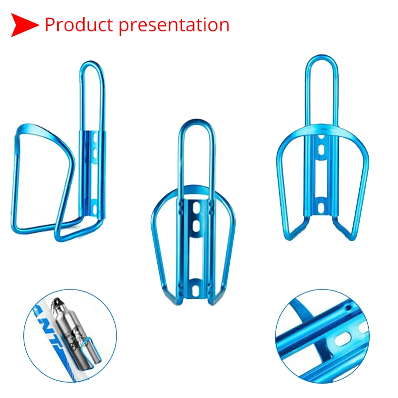 Fahrrad Flaschenhalter Aluminiumlegierung Fahrrad Wasserkocher Käfig – Immagine 4