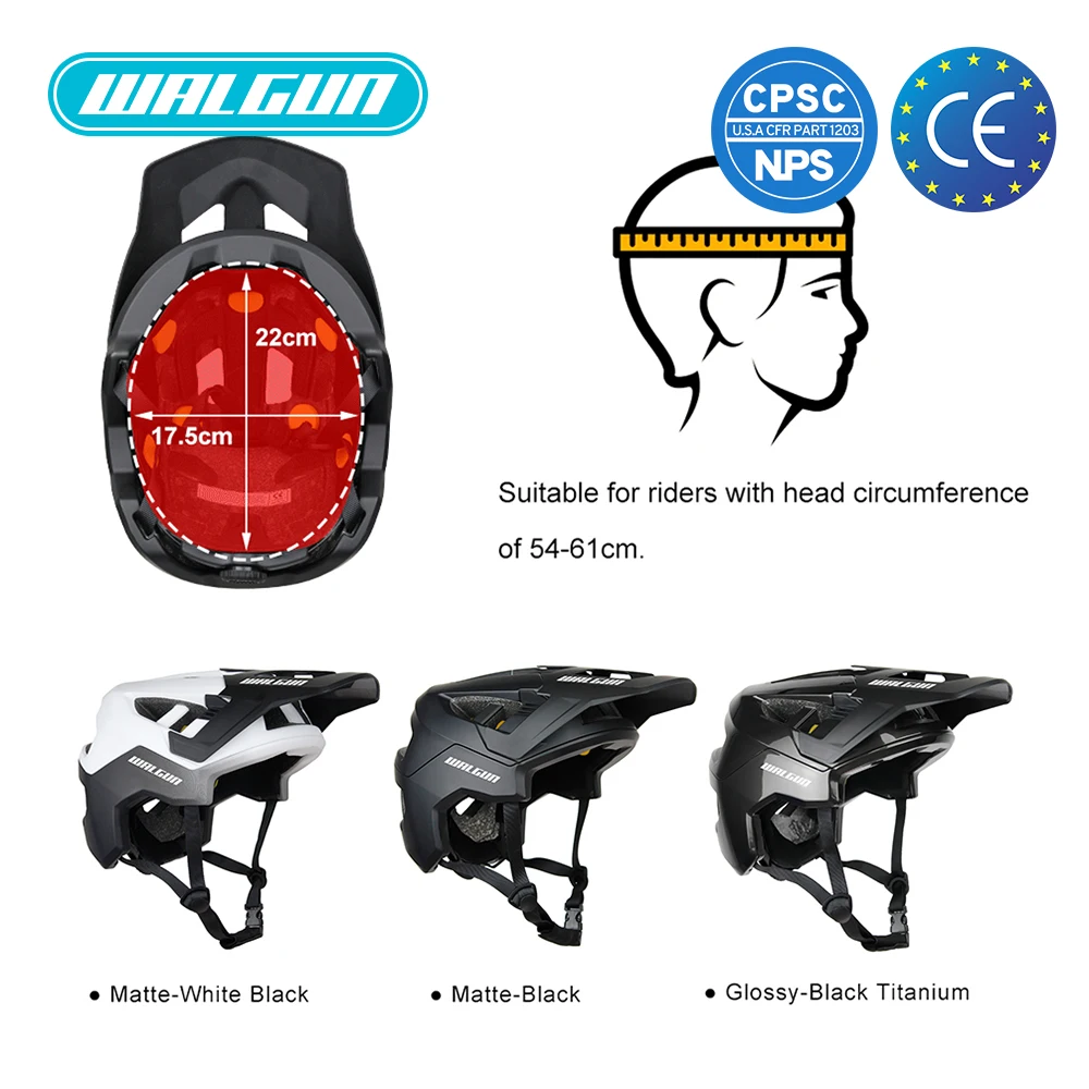 Trail Fahrradhelm MTB Mountain XC AM Fahrradhelm für Männer Frauen – Bild 6