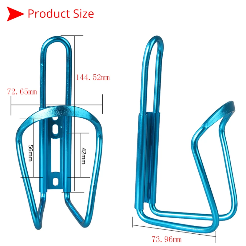 Fahrrad Flaschenhalter Aluminiumlegierung Fahrrad Wasserkocher Käfig – Immagine 5
