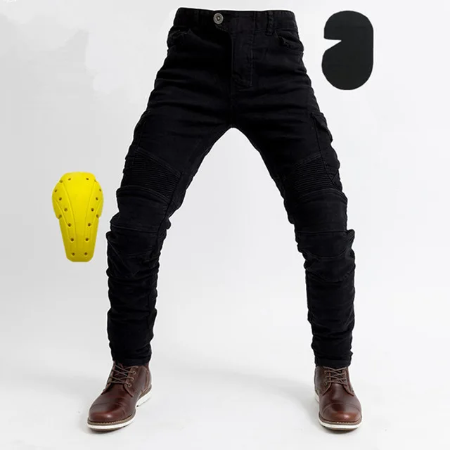 MOTO-PANTS motorrad reiten jeans für männer und frauen, motorrad hosen für herbst schutz, verschleiß-beständig