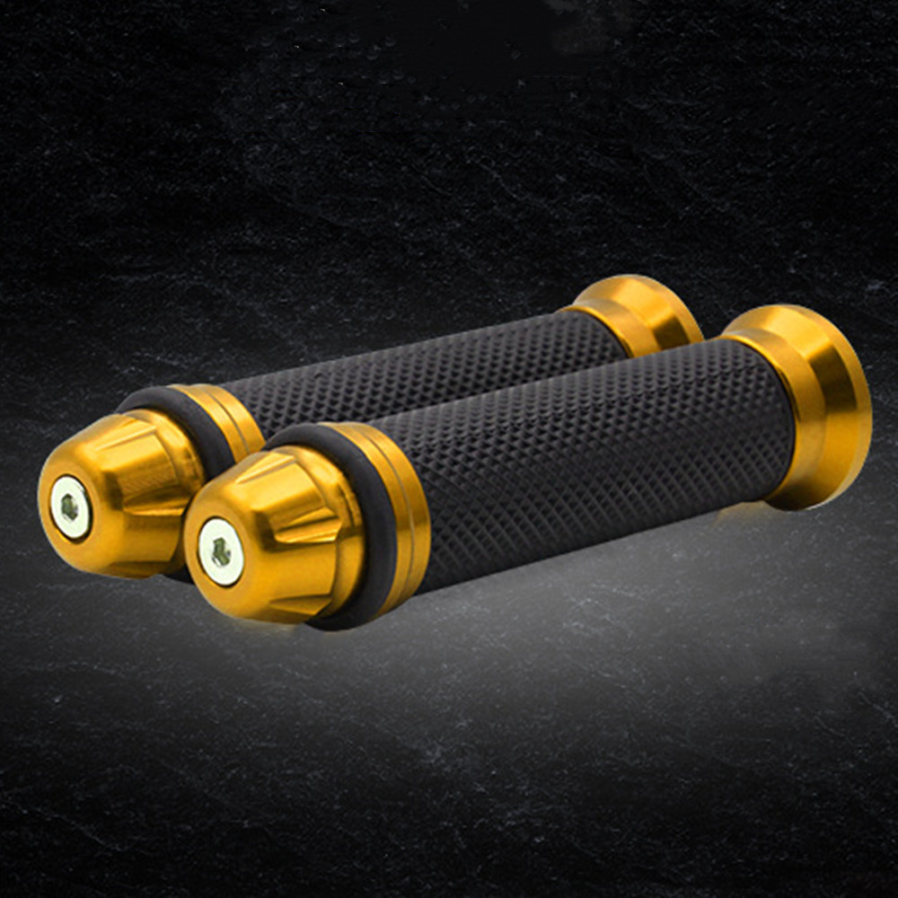 1 paar 7/8'' Anti-Slip Motorrad griffe hand Lenker Bar Griffe Fahrrad Gummi Mountainbike Griff Lenker Bar