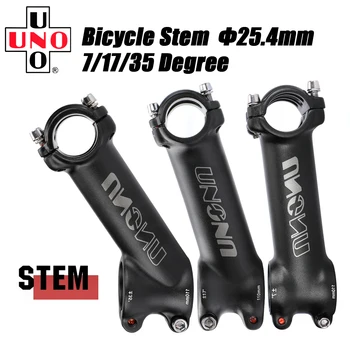 UNO 25,4 mm Vorbau MTB Fahrradlenker Vorbau 7 17 35 Grad Ultraleicht MTB Power Bike Tisch Mountain Road