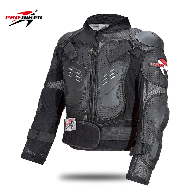 PRO-BIKER Motorrad Offroad-Jacke MTB Rüstungsjacke Ganzkörper-Schutzjacke Motocross Roller