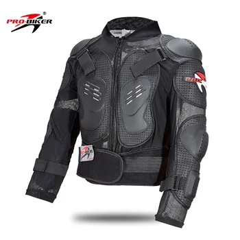 PRO-BIKER Motorrad Offroad-Jacke MTB Rüstungsjacke Ganzkörper-Schutzjacke Motocross Roller