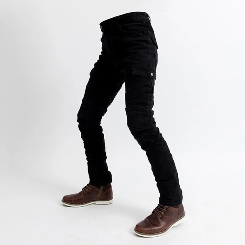 MOTO-PANTS motorrad reiten jeans für männer und frauen, motorrad hosen – Image 6