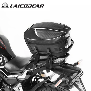 Motorrad-Hecktasche, schwarz, Motorrad, wasserdicht, für Reisen, Fahrer, Gepäck, Rücksitztasche, große