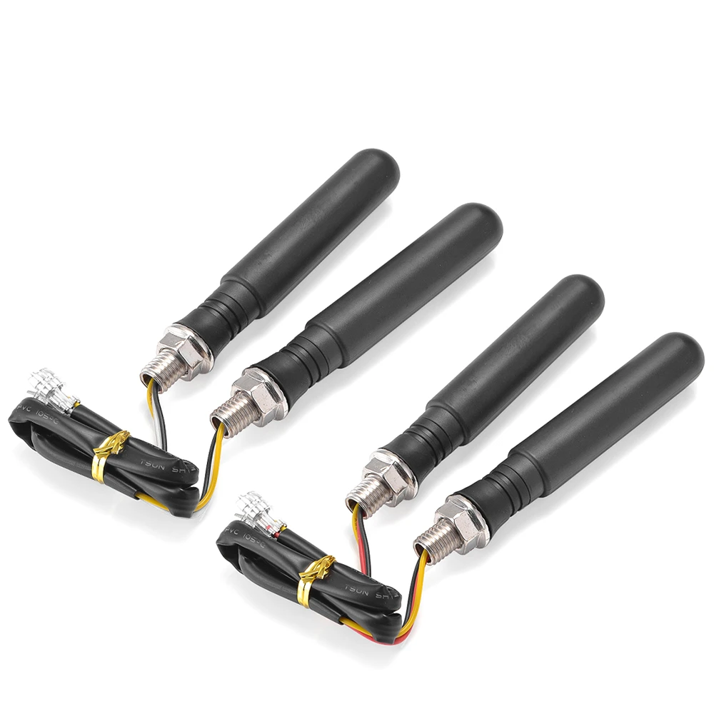 Motorrad Led Blinker Richtungs Indikatoren Blinkt Hinten Schwanz – Bild 5