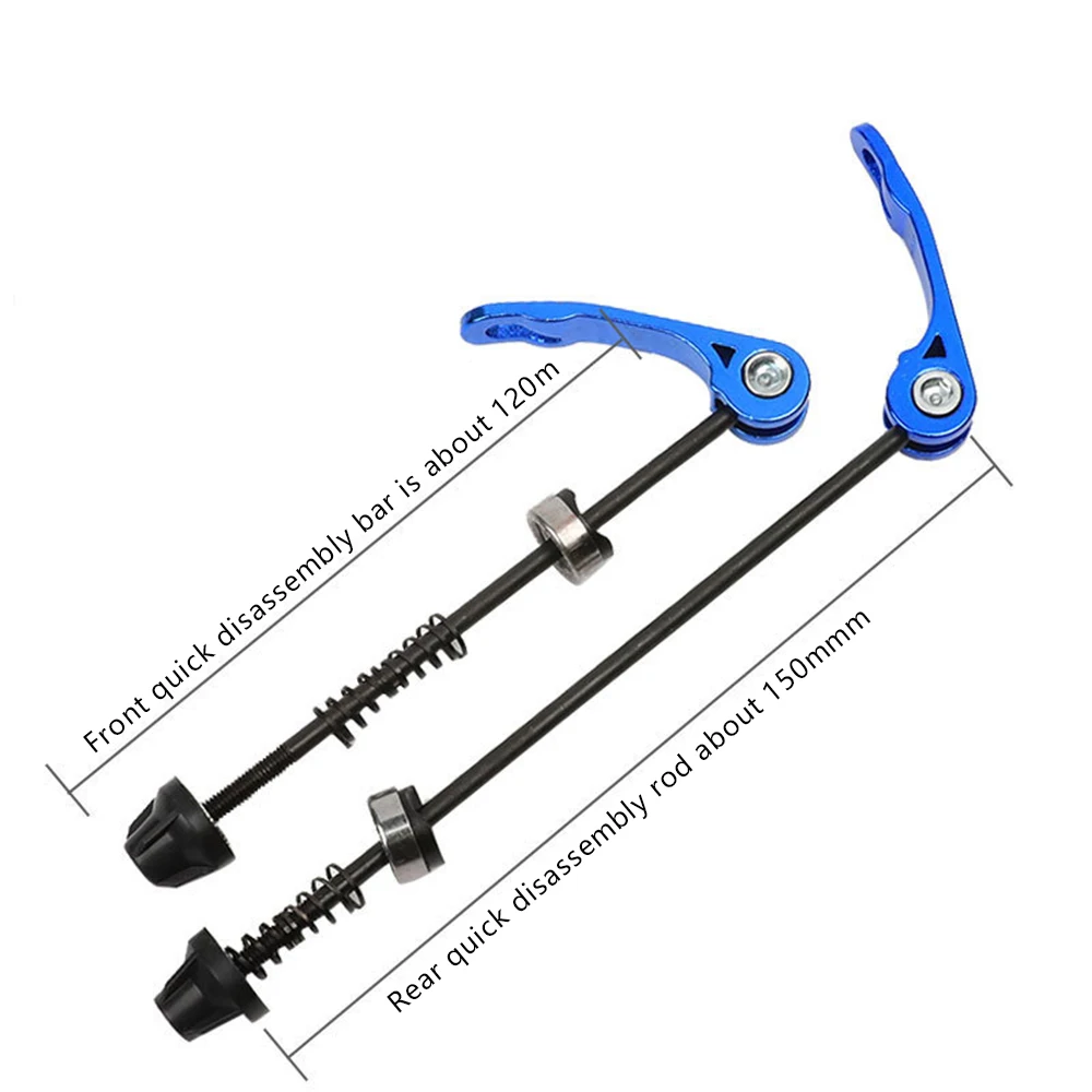 Fahrrad Rad Hub Spieße Vorne Hinten QR Quick Release Achse Spieß MTB – Image 6
