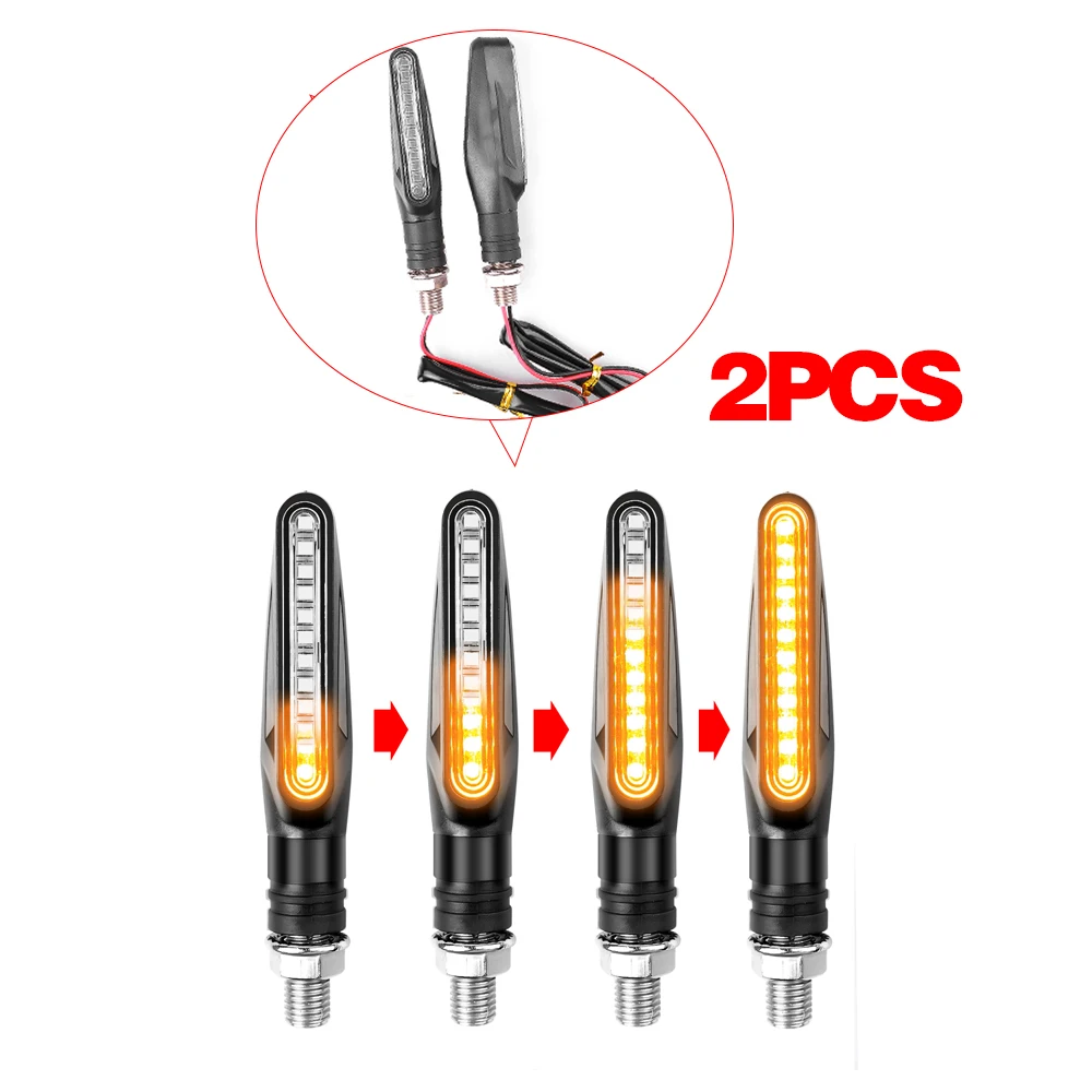 Motorrad LED Blinker Richtungs anzeigen blinken hinten Heck bremse Blinklicht Stopps ignal Licht Motorrad Drl