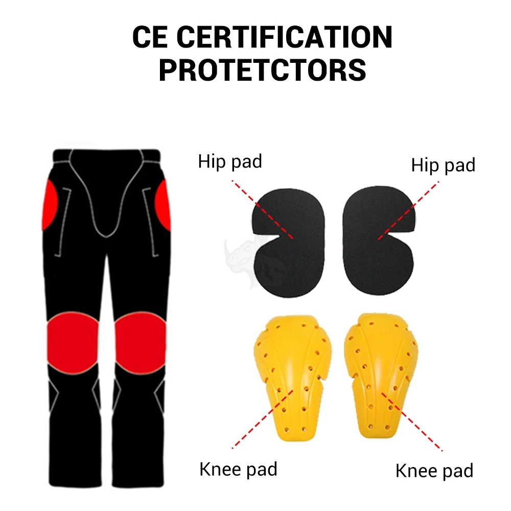 Sommer Männer Motorrad hose Aramid Moto Jeans Schutz ausrüstung Reiten – Image 3