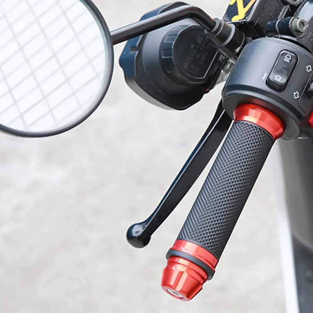 1 paar 7/8'' Anti-Slip Motorrad griffe hand Lenker Bar Griffe Fahrrad – Image 4