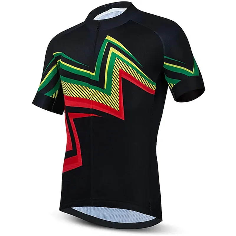 Radfahren Jersey Kurzarm Fahrrad Kleidung Shirts Neue männer Radfahren MTB Fahrrad Slim Top Reit Bekleidung