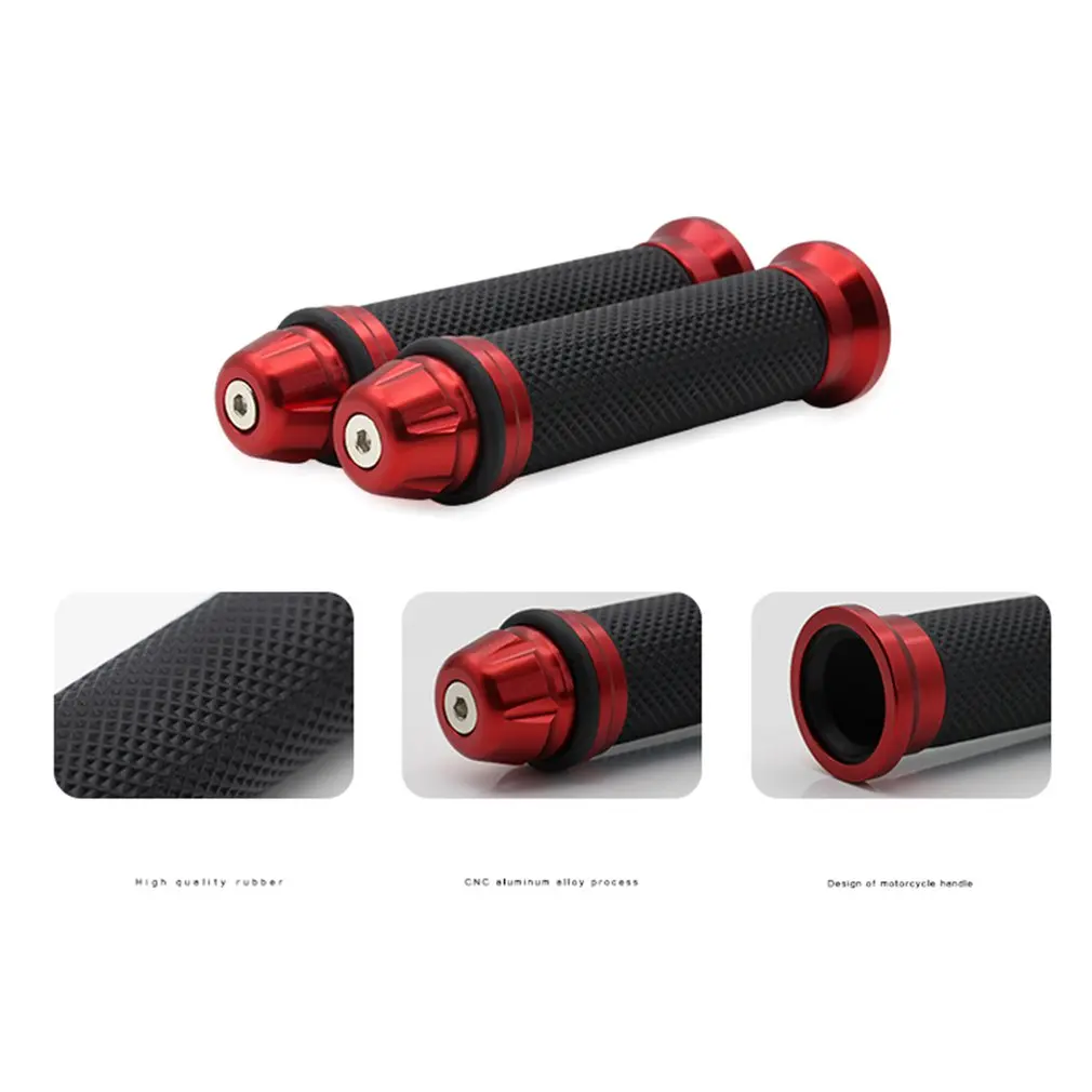 1 paar 7/8'' Anti-Slip Motorrad griffe hand Lenker Bar Griffe Fahrrad – Image 5