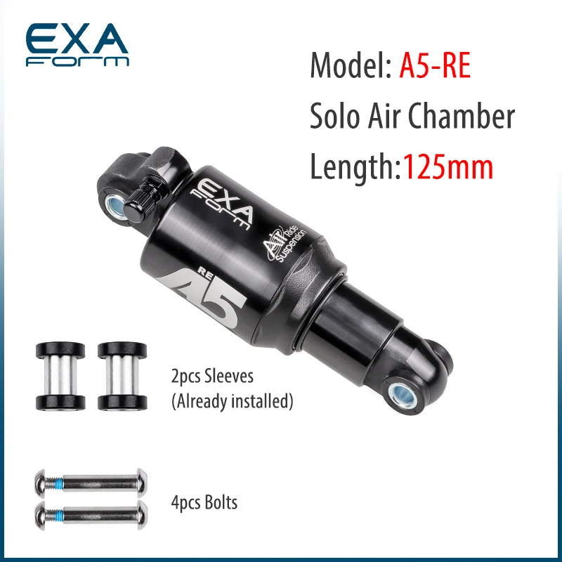 Art Schock KS A5 RR1/RE Solo Dual Bike Air Hinteren Stoßdämpfer Suspension 125 150 165 190mm für MTB Fahrrad