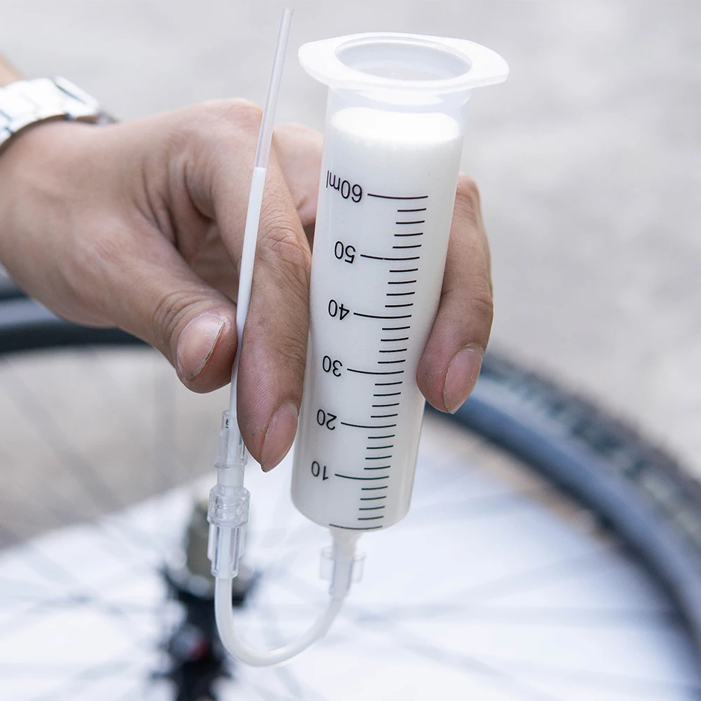 ZTTO MTB Mountain Road Bike Tubeless Dichtmittel Injektor Für Fahrrad – Immagine 4