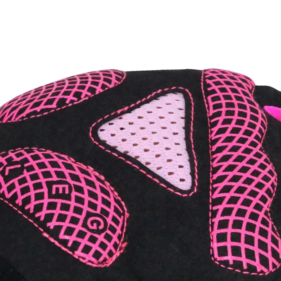 Radfahren Halbe Finger Handschuhe Männer Frauen Rosa MTB Fahrrad – Bild 4