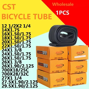 Fahrradschlauch 12/14/16/18/20/700/24/26 x 1,95 / 1,75 / 1,50 / 1 3/8 Zoll CST Schlauch Schrader Presta Ventil