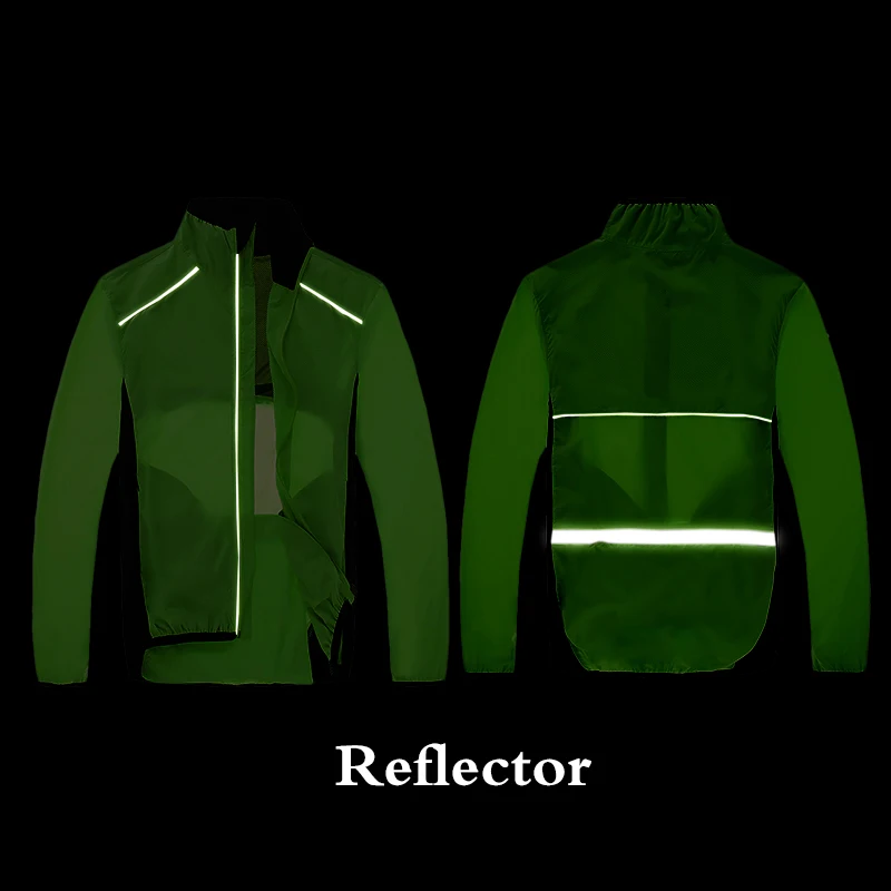 Orange Wind Fahrradjacke MTB Mountainbike Herren Dry Fit – Image 3