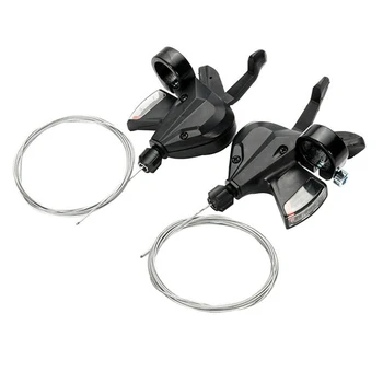 Fahrrad Umwerfer Mtb Geschwindigkeit Schalthebel 3x8 Bike Shifter Links Rechts Für SL-M310 MTB Split Finger