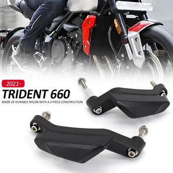 Trident660 Für Dreizack 660 Fallen Schutz Motorrad Rahmen Slider Verkleidung Schutz Crash Pad Protector 2021