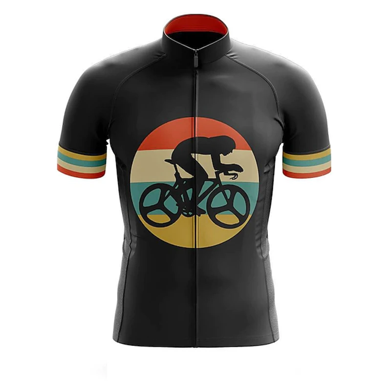 Radfahren Jersey Kurzarm Fahrrad Kleidung Shirts Neue männer Radfahren MTB Fahrrad Slim Top Reit Bekleidung