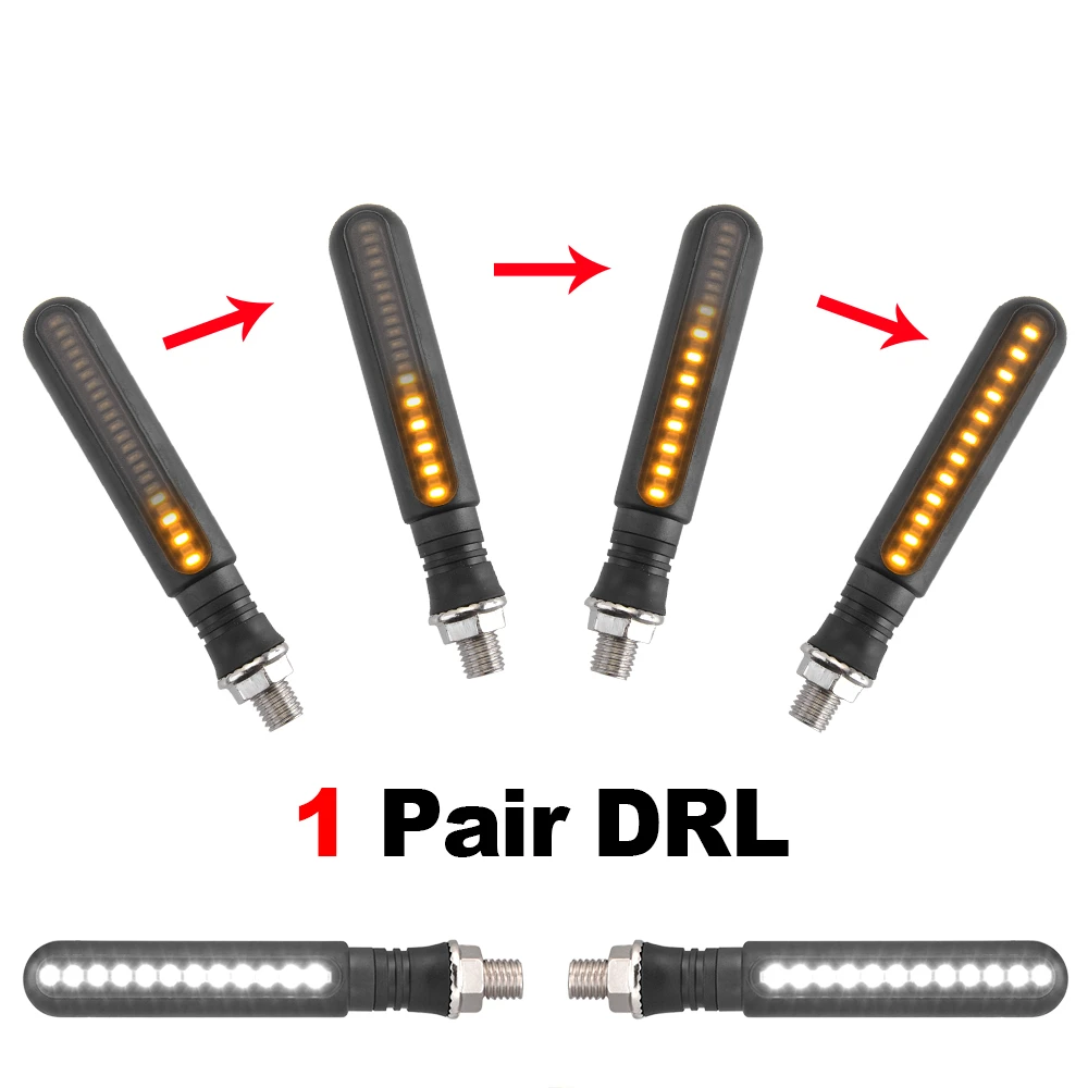 Motorrad Led Blinker Richtungs Indikatoren Blinkt Hinten Schwanz Bremse Flasher Licht Stop Signal Licht