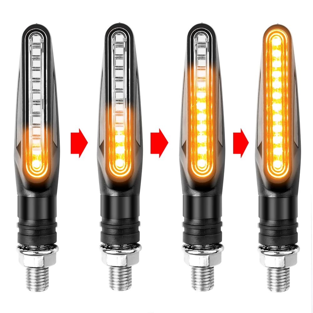 Motorrad LED Blinker Richtungs anzeigen blinken hinten Heck bremse Blinklicht Stopps ignal Licht Motorrad Drl
