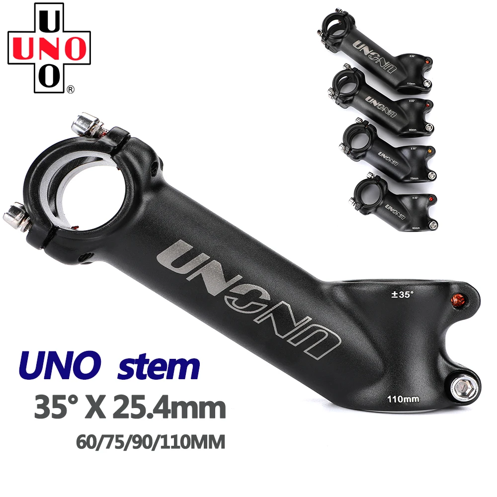 UNO 25,4 mm Vorbau MTB Fahrradlenker Vorbau 7 17 35 Grad Ultraleicht – Image 5