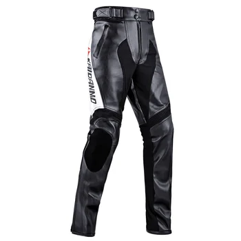 Männer frauen Motorrad Racing Reiten hosen AVRO PU Mikrofaser Leder Jacke Wasserdicht Futter