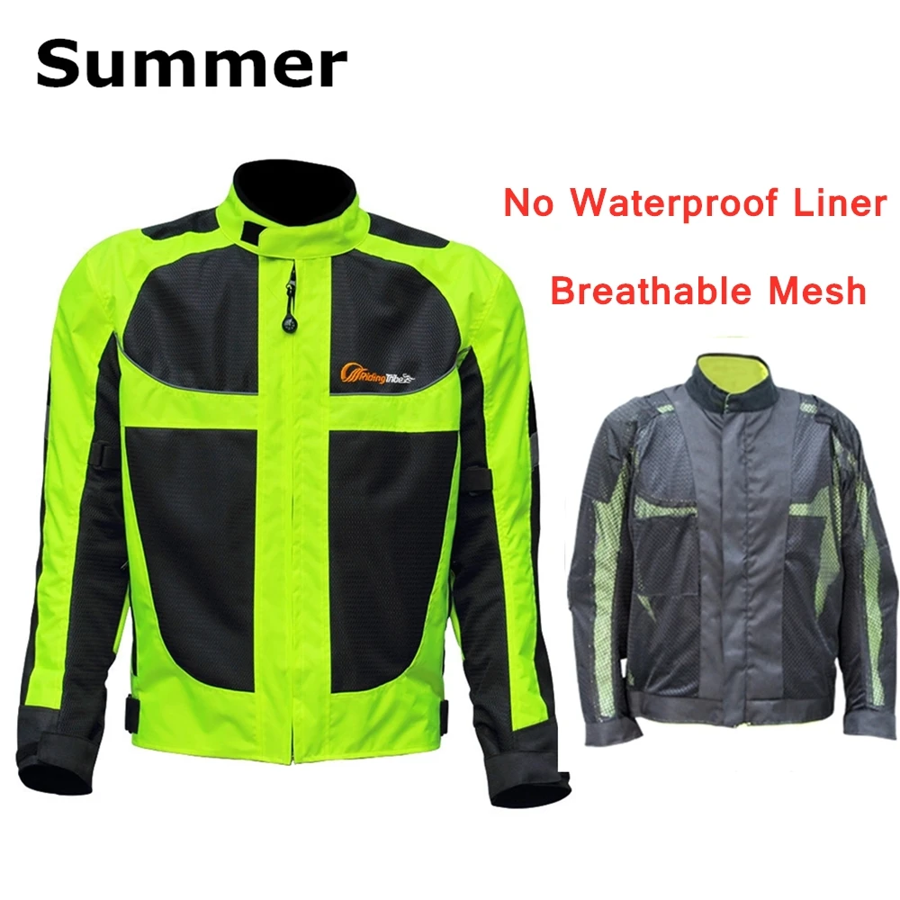 Motorrad Jacke Sommer Winter Wasserdichte Motorrad Reiten Schutz Mantel Motorradfahrer Sicherheit Kleidung