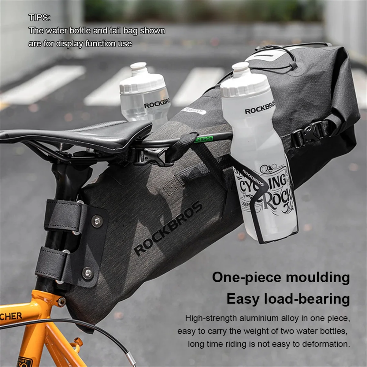 Fahrrad-Satteltasche Stabilisator-Halterung Wasserflaschenhalter – Image 5