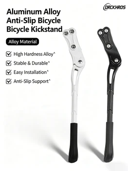 MTB Rennrad-Fahrradständer aus Aluminium, 24/26/27,5/29/700C Verstellbarer Mountainbike-Seitenständer