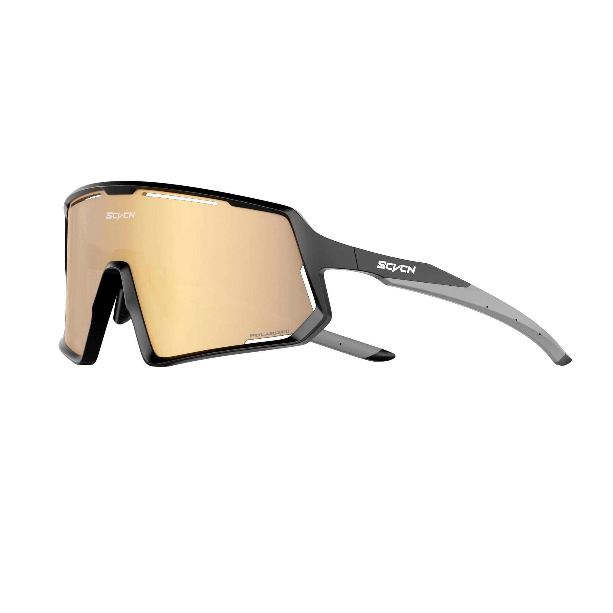 SCVCN Polarisierte Fahrradbrille Outdoor Angeln Sonnenbrille Sport Laufen Wandern Drive Sonnenbrille MTB