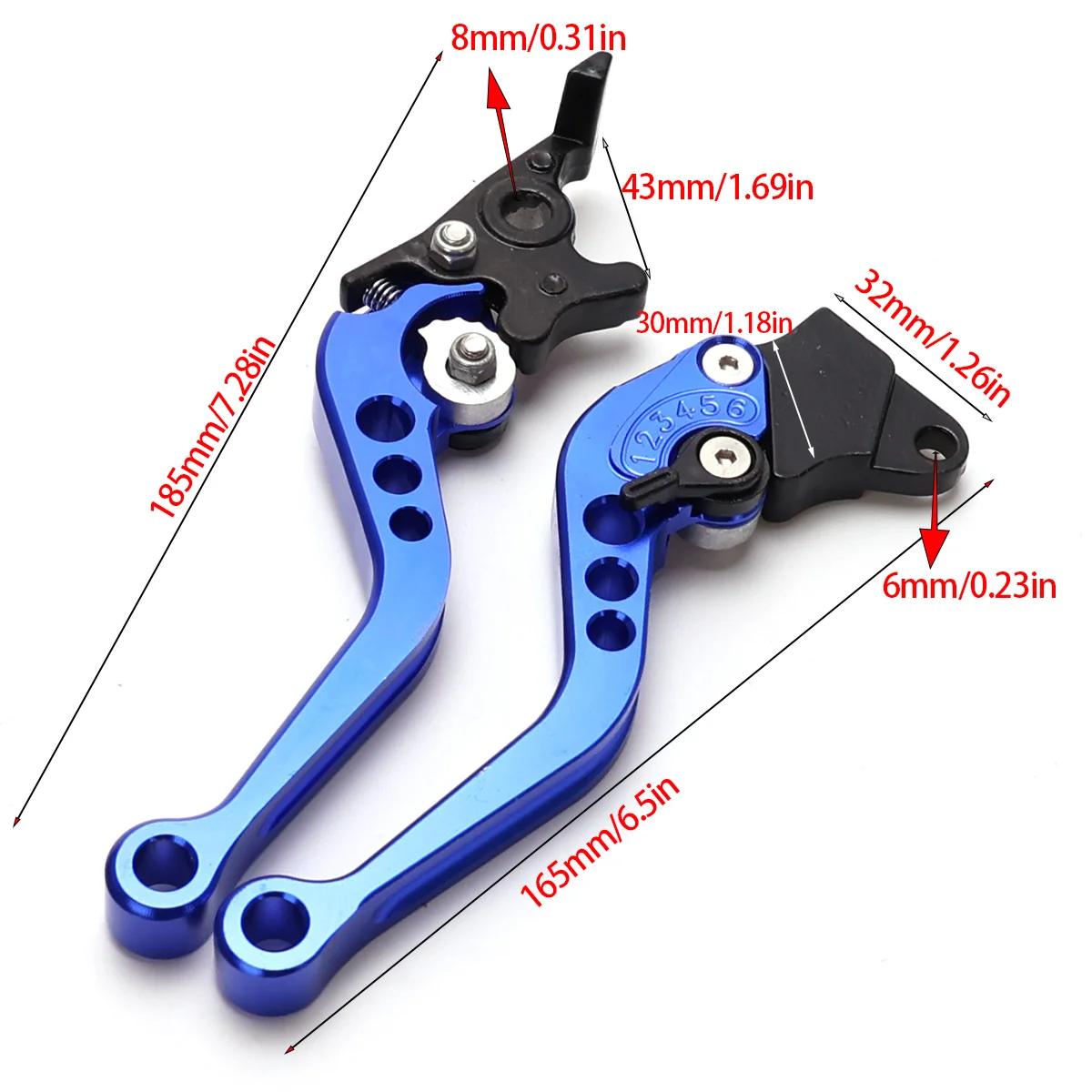 Motorrad-Brems- und Kupplungshebel aus Aluminiumlegierung – Bild 6