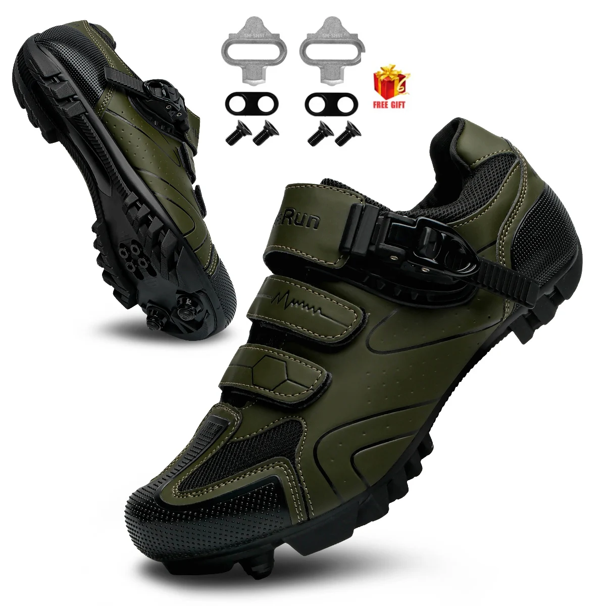 Fahrradschuhe MTB Herren Mountainbike-Schuhe Damen Rennrad-Sportschuhe