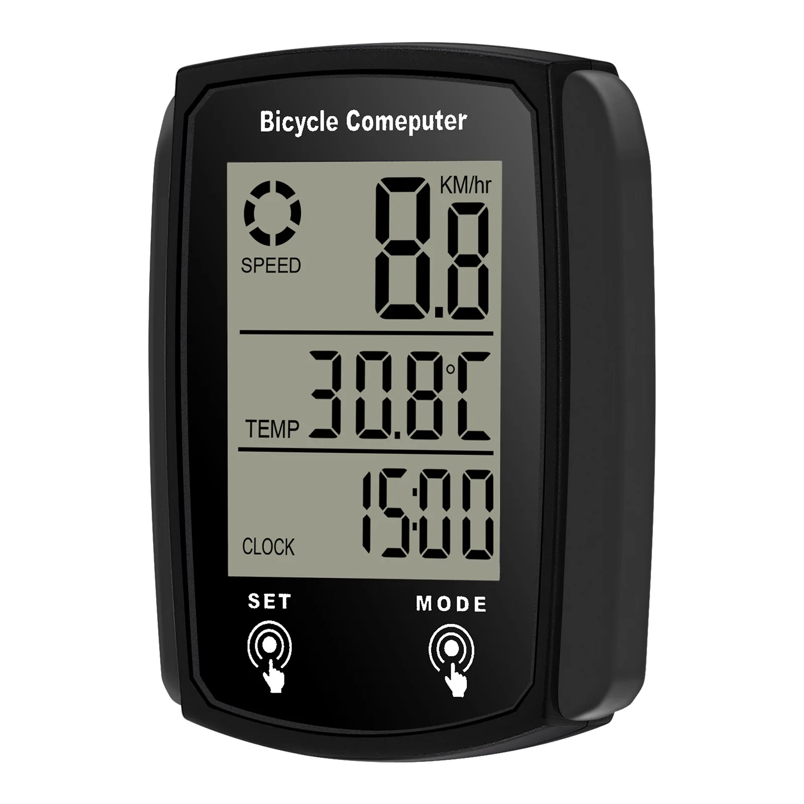 Fahrradcomputer LCD Digital Wired Radfahren Computer Tacho Fahrrad – Image 5