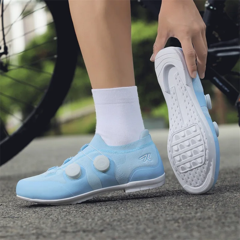 Radsportschuhe MTB Fahrrad-Sneaker Cleat Rutschfeste Herren – Image 6