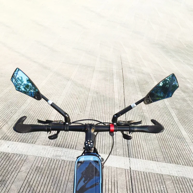 Fahrrad Lenker Rückspiegel Fahrrad Radfahren Breite Palette Zurück – Bild 6
