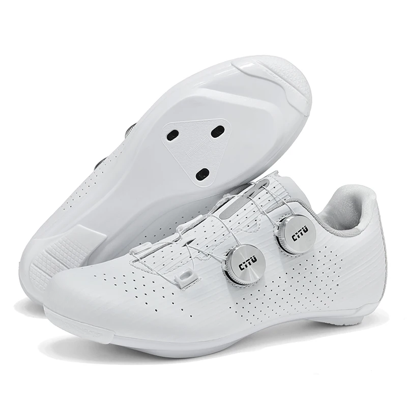 Speed Road Radsportschuh MTB Cleat-Schuhe Mountainbike Flachpedal-Schuh Herren Atmungsaktives Leichtes