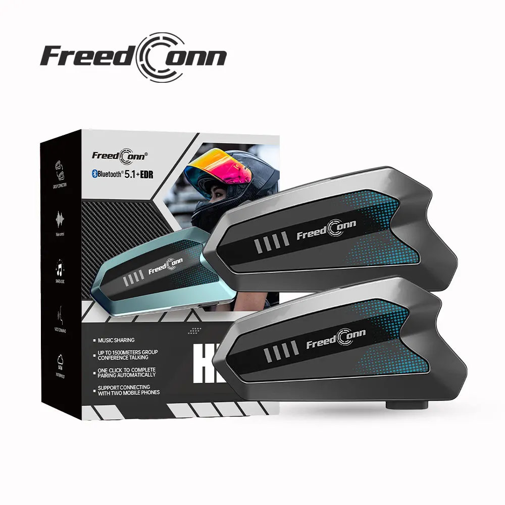 Gruppen-Motorrad-Intercom Helm-Headset Bluetooth 6 Fahrer Moto Intercomunicador Musik-Sharing Helme
