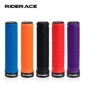 Fahrrad Griff Bar Griffe MTB Mountainbike Weiche einseitige Locking Lenker Abdeckung Stecker Gummi Nicht-slip