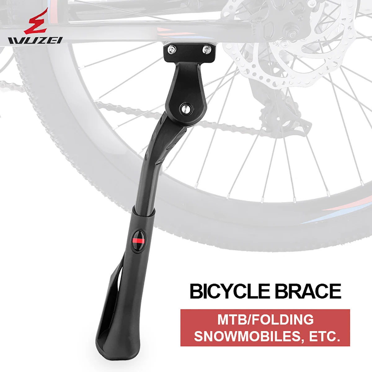 Verstellbare MTB-Ständer halterung E-Bike Snowbike-Park halterung Fuß – Image 6