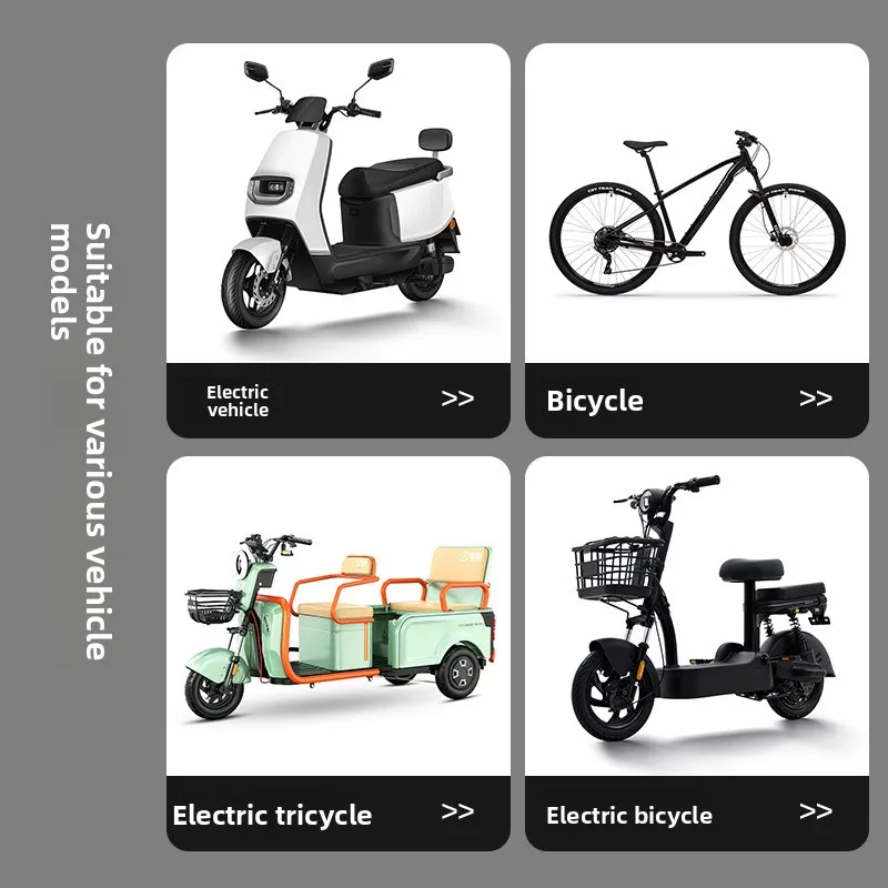 Fahrrad-Rückspiegel HD Konvex Weitwinkel Universeller Lenker-Spiegel – Bild 4