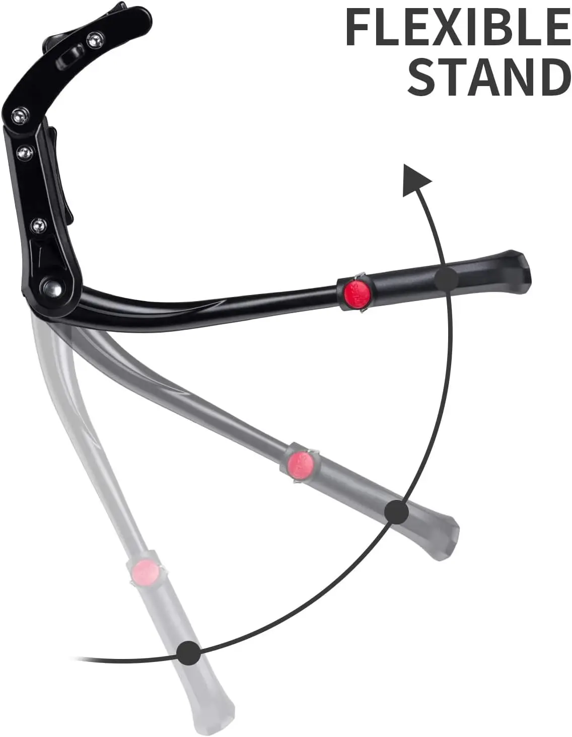 Verstellbarer Fahrradständer, Aluminiumlegierung, universeller – Immagine 4