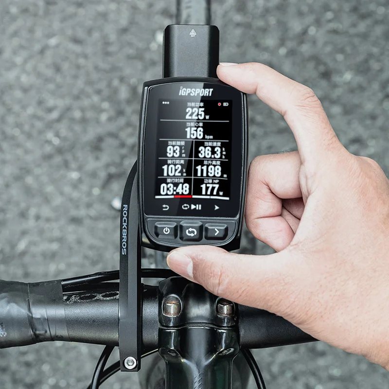 ROCKBROS Fahrradcomputerhalterung Fahrradlenkerhalter für Sportkameras – Image 6