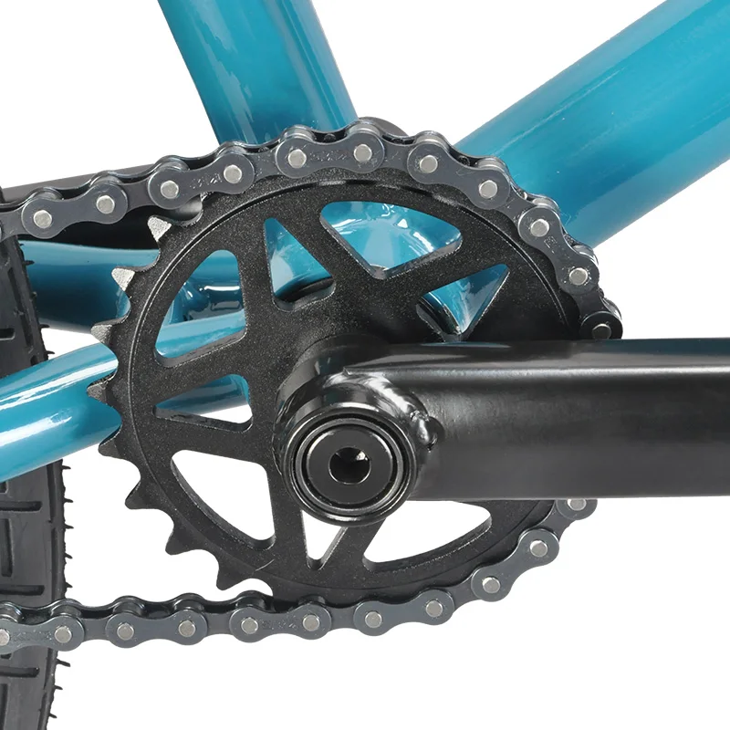 BMX Kurbelgarnitur 3-teilig 170MM Kurbeln 8T-19MM MID-BB Kurbelarm – Bild 6