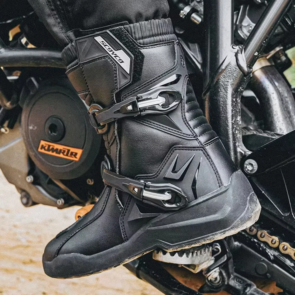 Scoyco Motorrads tiefel Motorrad Tour Stiefel wasserdichte Rallye – Image 3