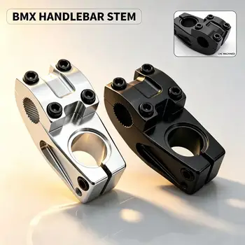 BMX-Lenkervorbau aus 6061 Aluminiumlegierung, 50 mm Reichweite, 22,2 mm Lenkerklemmbereich, 28,6 mm Gabelrohr