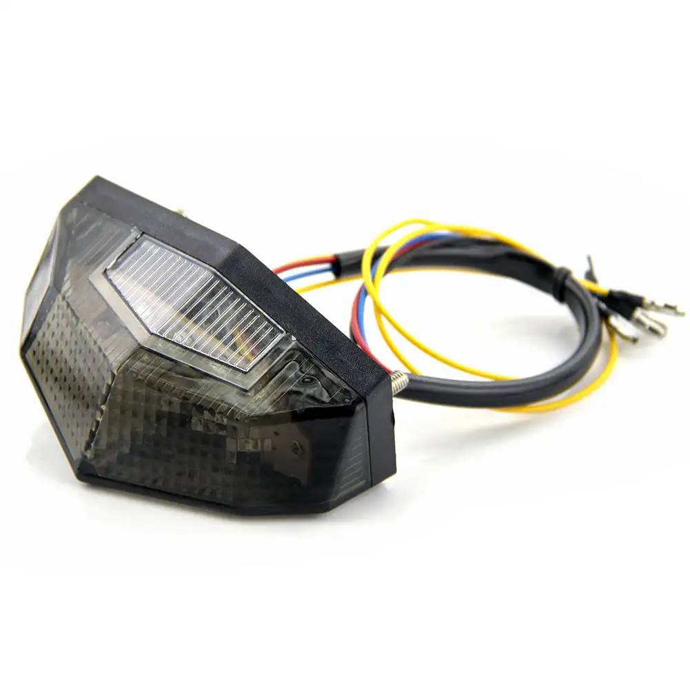 Universal Motorrad Blinker Motorrad Signal anzeige Moto Zubehör 11 LED Rücklicht Blinker Bremslichter stoppen